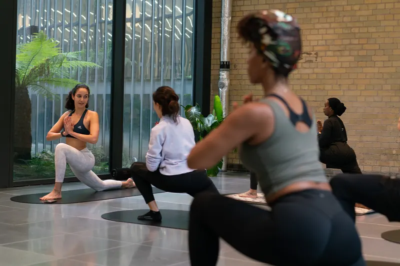 Yoga classes in our serene studio